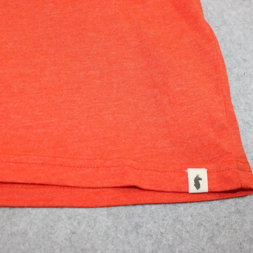 Cotopaxi Shirt Mens Large Orange Do Good Repeat Graphic Organic Tagless Tee